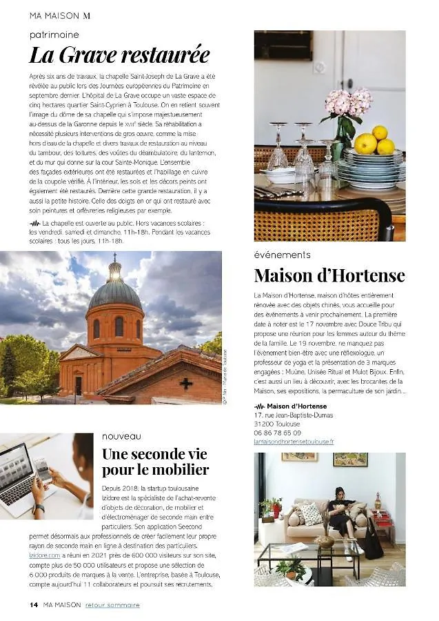 La Maison D'Hortense, Maison De Charme Et De Caractere Toulouse